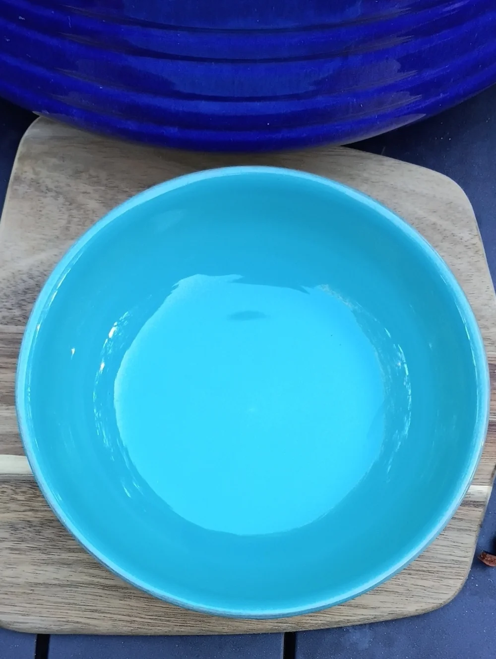PB Turquoise Cambria Soup Bowl